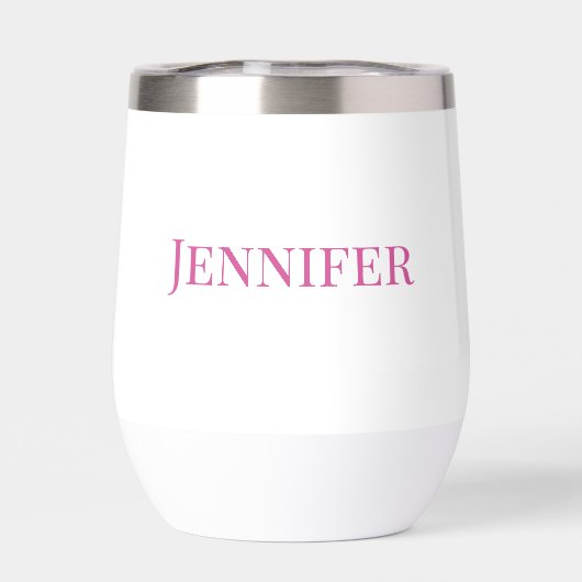 マザーオブザグルームピンクモダンエレガントカスタムク (背面)