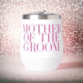 マザーオブザグルームピンクモダンエレガントカスタムク