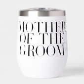 マザーオブザグルームブラックモダンエレガントカスタム (正面)