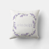 マザーオブザグルームラベンダーフローラリース クッション (裏面)