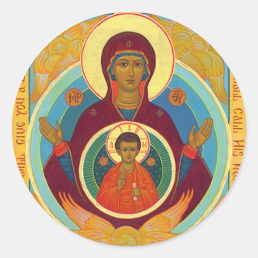 マザーオブザサイン ラウンドシール (正面)