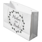 マザーオブザブライドアイビー結婚リース ラージペーパーバッグ (正面アングル)