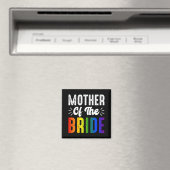 マザーオブザブライドゲイレズ結婚ビアンLgbtプライド マグネット (インサイチュ (食洗機))