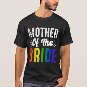 マザーオブザブライドゲイレズ結婚ビアンLgbtプライド Tシャツ