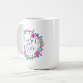 マザーオブザブライドトロピカルフローラクラシックマグ コーヒーマグカップ (正面左)