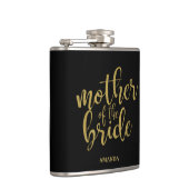 マザーオブザブライド金ゴールドグリッターブライダルシャワー フラスク (右)