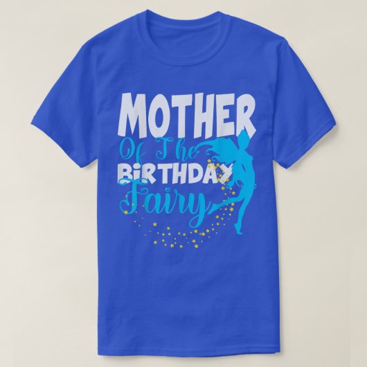 マザーオブザ誕生日妖精ファンタジー誕生日スクア Tシャツ (デザイン正面)