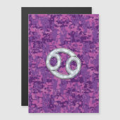 マザーオブパールがん〔占星術の〕十二宮図サインオンデジタル迷彩柄 (正面/裏面)