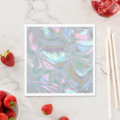 マザーオブパールのかわいらし紙結婚ナプキンス スタンダードランチョンナプキン (インサイチュ)