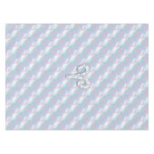 マザーオブパールアリーズ〔占星術の〕十二宮図シンボルデコール テーブルクロス (正面(横))