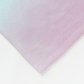 マザーオブパールアリーズ〔占星術の〕十二宮図シンボルデコール フリースブランケット (角)