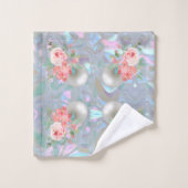 マザーオブパールアワロンピンクローズ バスタオルセット (ウォッシュタオル)