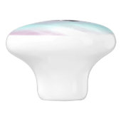 マザーオブパールスタイルがん〔占星術の〕十二宮図シンボル セラミックノブ (側面)