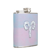 マザーオブパールスタイルアリースシンボル フラスク (右)