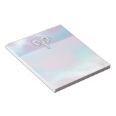 マザーオブパールスタイルアリー〔占星術の〕十二宮図シンボル ノートパッド (アングル)