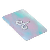 マザーオブパールスタイルアリー〔占星術の〕十二宮図シンボル マグネット (右側)