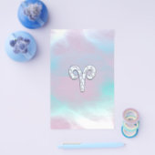 マザーオブパールスタイルアリー〔占星術の〕十二宮図標識 チラシ (シングル)