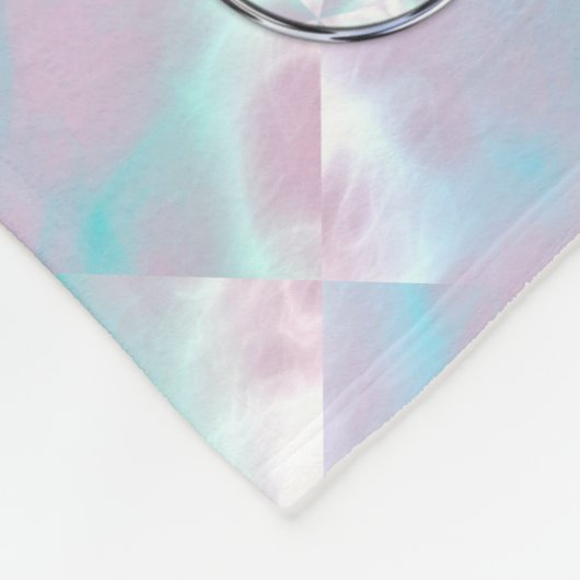 マザーオブパールスタイルタウルス〔占星術の〕十二宮図シンボル フリースブランケット (角)