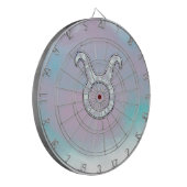 マザーオブパールスタイルタウロス〔占星術の〕十二宮図占星術 ダーツボード (正面左)