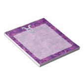 マザーオブパールタウロス〔占星術の〕十二宮図サインオンデジタル迷彩柄 ノートパッド (アングル)