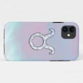 マザーオブパールタウロス〔占星術の〕十二宮図シンボル Case-Mate iPhoneケース (裏面(横))