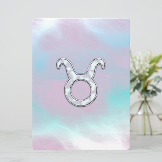 マザーオブパールタウロス〔占星術の〕十二宮図占星術 (スタンド正面)