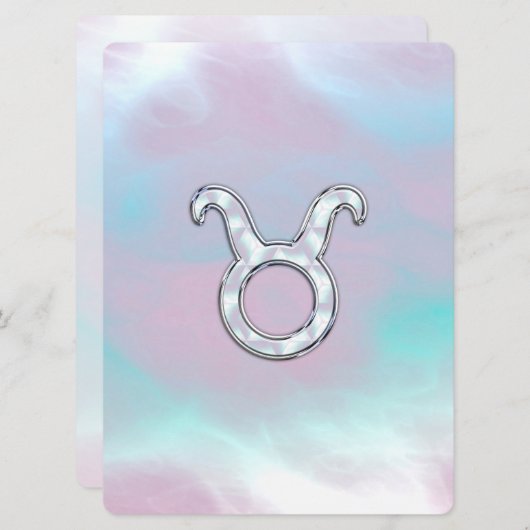 マザーオブパールタウロス〔占星術の〕十二宮図占星術 (正面/裏面)