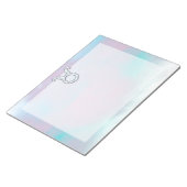 マザーオブパールタウロス〔占星術の〕十二宮図占星術 ノートパッド (アングル)