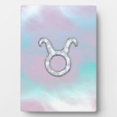 マザーオブパールタウロス〔占星術の〕十二宮図占星術 フォトプラーク (正面)