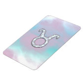 マザーオブパールタウロス〔占星術の〕十二宮図占星術 マグネット (左側)