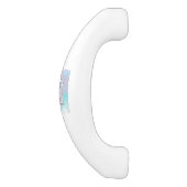 マザーオブパールデコールジェミニ〔占星術の〕十二宮図シンボル セラミックキャビネット取っ手 (側面)