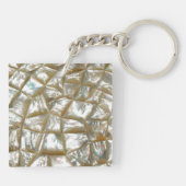 マザーオブパールデザイン キーホルダー (裏面)