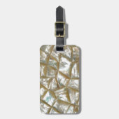マザーオブパールデザイン ラゲッジタグ (正面縦)