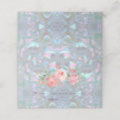 マザーオブパールフェイク座席表ゲストカード プレイスカード (外部開封)