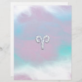 マザーオブパールモダンスタイルアリー〔占星術の〕十二宮図シンボル (正面/裏面)