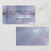 マザーオブパール効果2ビズカード 名刺 (正面/裏面)