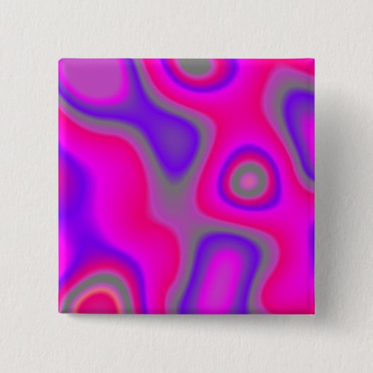 マザーオブパール抽象芸術01 缶バッジ (正面)