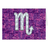 マザーオブパール蠍座〔占星術の〕十二宮図ピンクデジタル迷彩柄 (正面横)