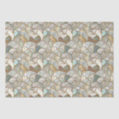 マザーオブパール金ゴールドアクセントモザイクスタイル 薄葉紙 (正面)