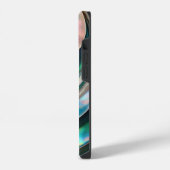 マザーオブパール・アバalone iPhoneケース (左側面)
