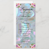 マザーオブフェイクパール結婚式 プログラム (正面/裏面)