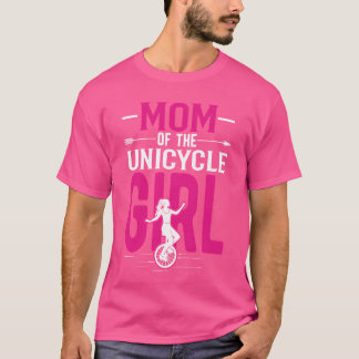 マザーオブユニサイクルガールズレトロ Tシャツ