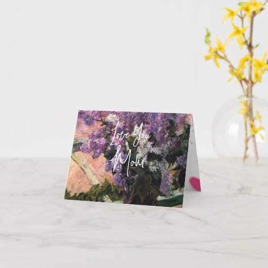 マザーカード カード (黄色い花)