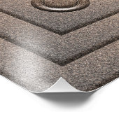 マザーキスをするベビーバイチャールズ・ゲイツ・シェルダン フォトプリント (角)