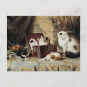 マザーキャットキッチンヘンリエットロナーナイフ ポストカード (正面)