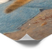 マザーキャッ誇りを持ったトウィルヘルム・シュワールアート ポスター (角)