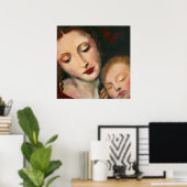マザーキャンバスと子キャンバスの印刷 ポスター (ホームオフィス)