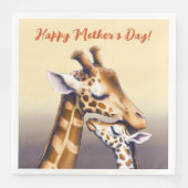 マザーキリン&カーフの感動の瞬間 (正面)