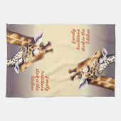 マザーキリン&カーフの感動の瞬間 キッチンタオル (横)