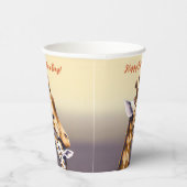 マザーキリン&カーフの感動の瞬間 紙コップ (右)